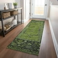 thumbnail image 1 of Addison Rugs Chantille Indoor/Outdoor Traditional Global Olive Machine Washable Runner Rug, 2'3" x 7'6", 1 of 7
