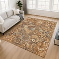 thumbnail image 1 of Addison Rugs Chantille Indoor/Outdoor Traditional Global Paprika Machine Washable Rectangle Rug, 5' x 7'6", 1 of 8