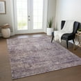 thumbnail image 1 of Addison Rugs Chantille Indoor/Outdoor Traditional Global Plum Washable Rectangle Rug, 5' x 7'6", 1 of 6