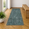 thumbnail image 1 of Addison Rugs Chantille Indoor/Outdoor Traditional Global Teal Machine Washable Runner Rug, 2'3" x 7'6", 1 of 8