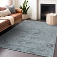 thumbnail image 1 of Addison Rugs Chantille Indoor/Outdoor Traditional Global Teal Washable Rectangle Rug, 8' x 10', 1 of 6
