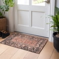 thumbnail image 1 of Addison Rugs Chantille Indoor/Outdoor Traditional Global Terracotta Machine Washable Rectangle Rug, 1'8" x 2'6", 1 of 7