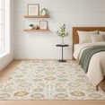 thumbnail image 1 of Addison Rugs Chantille Indoor/Outdoor Traditional Ivory Machine Washable Rectangle Rug, 8' x 10', 1 of 8