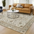 thumbnail image 1 of Addison Rugs Chantille Indoor/Outdoor Traditional Ivory Machine Washable Rectangle Rug, 9' x 12', 1 of 8