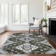 thumbnail image 1 of Addison Rugs Chantille Indoor/Outdoor Traditional Medallions Chocolate Washable Rectangle Rug, 10' x 14', 1 of 6