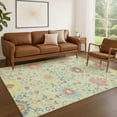 thumbnail image 1 of Addison Rugs Chantille Indoor/Outdoor Traditional Mint Machine Washable Rectangle Rug, 9' x 12', 1 of 8