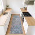 thumbnail image 1 of Addison Rugs Chantille Indoor/Outdoor Traditional Panel Blue Machine Washable Runner Rug, 2'3" x 7'6", 1 of 8