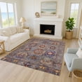 thumbnail image 1 of Addison Rugs Chantille Indoor/Outdoor Traditional Panel Gray Machine Washable Rectangle Rug, 10' x 14', 1 of 8