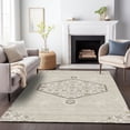 thumbnail image 1 of Addison Rugs Chantille Indoor/Outdoor Traditional Vintage Beige Washable Rectangle Rug, 2'6" x 3'10", 1 of 6
