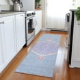 thumbnail image 1 of Addison Rugs Chantille Indoor/Outdoor Traditional Vintage Denim Washable Runner Rug, 2'3" x 7'6", 1 of 6
