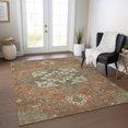 thumbnail image 1 of Addison Rugs Chantille Indoor/Outdoor Traditional Vintage Rust Washable Rectangle Rug, 3' x 5', 1 of 6