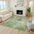 thumbnail image 1 of Addison Rugs Chantille Indoor/Outdoor Transitional Abstract Aloe Machine Washable Rectangle Rug, 10' x 14', 1 of 8