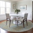 thumbnail image 1 of Addison Rugs Chantille Indoor/Outdoor Transitional Abstract Beige Washable Round Rug, 8' x 8', 1 of 6