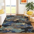 thumbnail image 1 of Addison Rugs Chantille Indoor/Outdoor Transitional Abstract Black Machine Washable Rectangle Rug, 10' x 14', 1 of 8