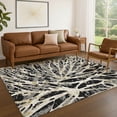 thumbnail image 1 of Addison Rugs Chantille Indoor/Outdoor Transitional Abstract Black Machine Washable Rectangle Rug, 10' x 14', 1 of 8