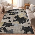 thumbnail image 1 of Addison Rugs Chantille Indoor/Outdoor Transitional Abstract Black Machine Washable Rectangle Rug, 10' x 14', 1 of 8