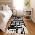 thumbnail image 1 of Addison Rugs Chantille Indoor/Outdoor Transitional Abstract Black Machine Washable Runner Rug, 2'3" x 7'6", 1 of 8