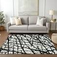 thumbnail image 1 of Addison Rugs Chantille Indoor/Outdoor Transitional Abstract Black Washable Rectangle Rug, 10' x 14', 1 of 6