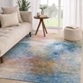 thumbnail image 1 of Addison Rugs Chantille Indoor/Outdoor Transitional Abstract Blue Machine Washable Rectangle Rug, 10' x 14', 1 of 8