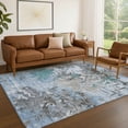 thumbnail image 1 of Addison Rugs Chantille Indoor/Outdoor Transitional Abstract Blue Machine Washable Rectangle Rug, 10' x 14', 1 of 8