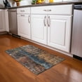 thumbnail image 1 of Addison Rugs Chantille Indoor/Outdoor Transitional Abstract Blue Washable Rectangle Rug, 1'8" x 2'6", 1 of 6