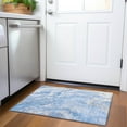 thumbnail image 1 of Addison Rugs Chantille Indoor/Outdoor Transitional Abstract Blue Washable Rectangle Rug, 1'8" x 2'6", 1 of 6