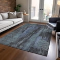 thumbnail image 1 of Addison Rugs Chantille Indoor/Outdoor Transitional Abstract Blue Washable Rectangle Rug, 9' x 12', 1 of 6