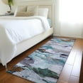 thumbnail image 1 of Addison Rugs Chantille Indoor/Outdoor Transitional Abstract Blue Washable Runner Rug, 2'3" x 7'6", 1 of 6