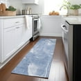 thumbnail image 1 of Addison Rugs Chantille Indoor/Outdoor Transitional Abstract Blue Washable Runner Rug, 2'3" x 7'6", 1 of 6