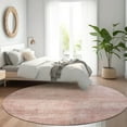 thumbnail image 1 of Addison Rugs Chantille Indoor/Outdoor Transitional Abstract Blush Washable Round Rug, 8' x 8', 1 of 6