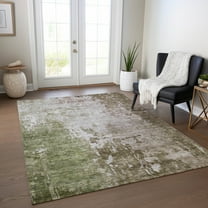 Addison Rugs Chantille Indoor/Outdoor Transitional Abstract Brown Washable Rectangle Rug, 10' x 14'