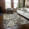 thumbnail image 1 of Addison Rugs Chantille Indoor/Outdoor Transitional Abstract Brown Washable Rectangle Rug, 3' x 5', 1 of 6