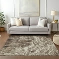 thumbnail image 1 of Addison Rugs Chantille Indoor/Outdoor Transitional Abstract Brown Washable Rectangle Rug, 8' x 10', 1 of 6