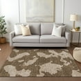 thumbnail image 1 of Addison Rugs Chantille Indoor/Outdoor Transitional Abstract Brown Washable Rectangle Rug, 9' x 12', 1 of 6