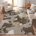 thumbnail image 1 of Addison Rugs Chantille Indoor/Outdoor Transitional Abstract Chocolate Machine Washable Rectangle Rug, 3' x 5', 1 of 8