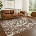 thumbnail image 1 of Addison Rugs Chantille Indoor/Outdoor Transitional Abstract Chocolate Machine Washable Rectangle Rug, 9' x 12', 1 of 8