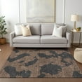 thumbnail image 1 of Addison Rugs Chantille Indoor/Outdoor Transitional Abstract Chocolate Washable Rectangle Rug, 5' x 7'6", 1 of 6