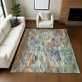 thumbnail image 1 of Addison Rugs Chantille Indoor/Outdoor Transitional Abstract Copper Machine Washable Rectangle Rug, 10' x 14', 1 of 8