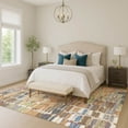thumbnail image 1 of Addison Rugs Chantille Indoor/Outdoor Transitional Abstract Copper Machine Washable Rectangle Rug, 3' x 5', 1 of 8