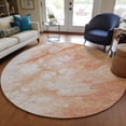 thumbnail image 1 of Addison Rugs Chantille Indoor/Outdoor Transitional Abstract Coral Washable Round Rug, 8' x 8', 1 of 6