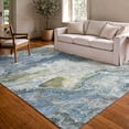thumbnail image 1 of Addison Rugs Chantille Indoor/Outdoor Transitional Abstract Denim Machine Washable Rectangle Rug, 10' x 14', 1 of 8