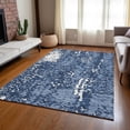thumbnail image 1 of Addison Rugs Chantille Indoor/Outdoor Transitional Abstract Denim Washable Rectangle Rug, 5' x 7'6", 1 of 6