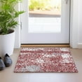 thumbnail image 1 of Addison Rugs Chantille Indoor/Outdoor Transitional Abstract Garnet Washable Rectangle Rug, 1'8" x 2'6", 1 of 6