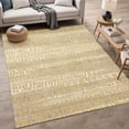 thumbnail image 1 of Addison Rugs Chantille Indoor/Outdoor Transitional Abstract Gold Machine Washable Rectangle Rug, 3' x 5', 1 of 8