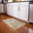 thumbnail image 1 of Addison Rugs Chantille Indoor/Outdoor Transitional Abstract Gold Washable Rectangle Rug, 1'8" x 2'6", 1 of 6