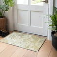 thumbnail image 1 of Addison Rugs Chantille Indoor/Outdoor Transitional Abstract Gold Washable Rectangle Rug, 1'8" x 2'6", 1 of 6