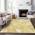thumbnail image 1 of Addison Rugs Chantille Indoor/Outdoor Transitional Abstract Gold Washable Rectangle Rug, 3' x 5', 1 of 6