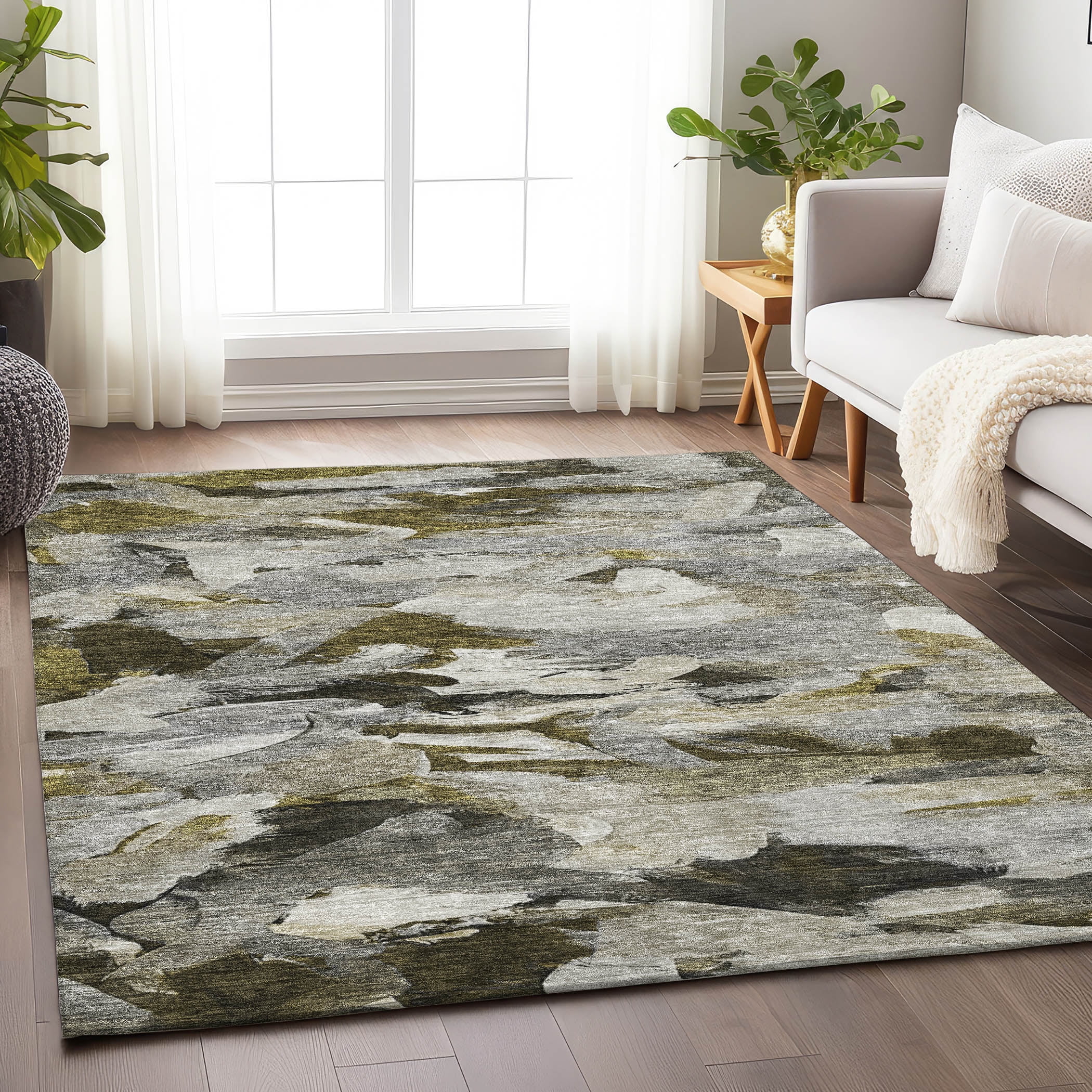 Addison Rugs Chantille Indoor/Outdoor Transitional Abstract Granite ...