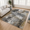thumbnail image 1 of Addison Rugs Chantille Indoor/Outdoor Transitional Abstract Gray Machine Washable Rectangle Rug, 5' x 7'6", 1 of 8