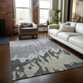 thumbnail image 1 of Addison Rugs Chantille Indoor/Outdoor Transitional Abstract Gray Washable Rectangle Rug, 8' x 10', 1 of 6